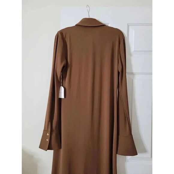 Song of style alice midi dress in chocolate brown Large NWT - Picture 10 of 12
